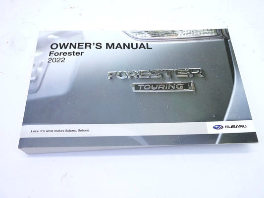 2022 Subaru Forester Owners Manual Book OEM 22