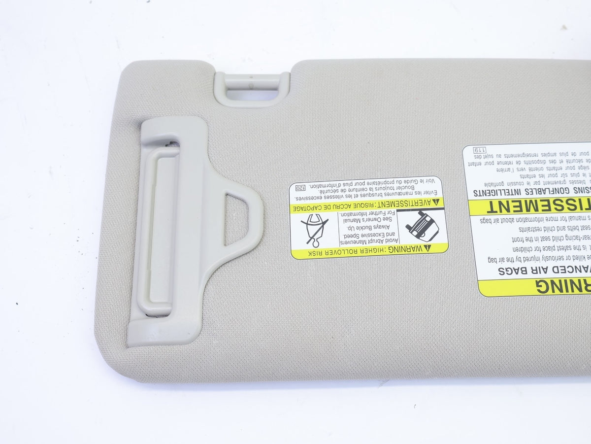 2019-2024 Subaru Forester Driver Sun Visor w/ Illumination LH Left Side OEM