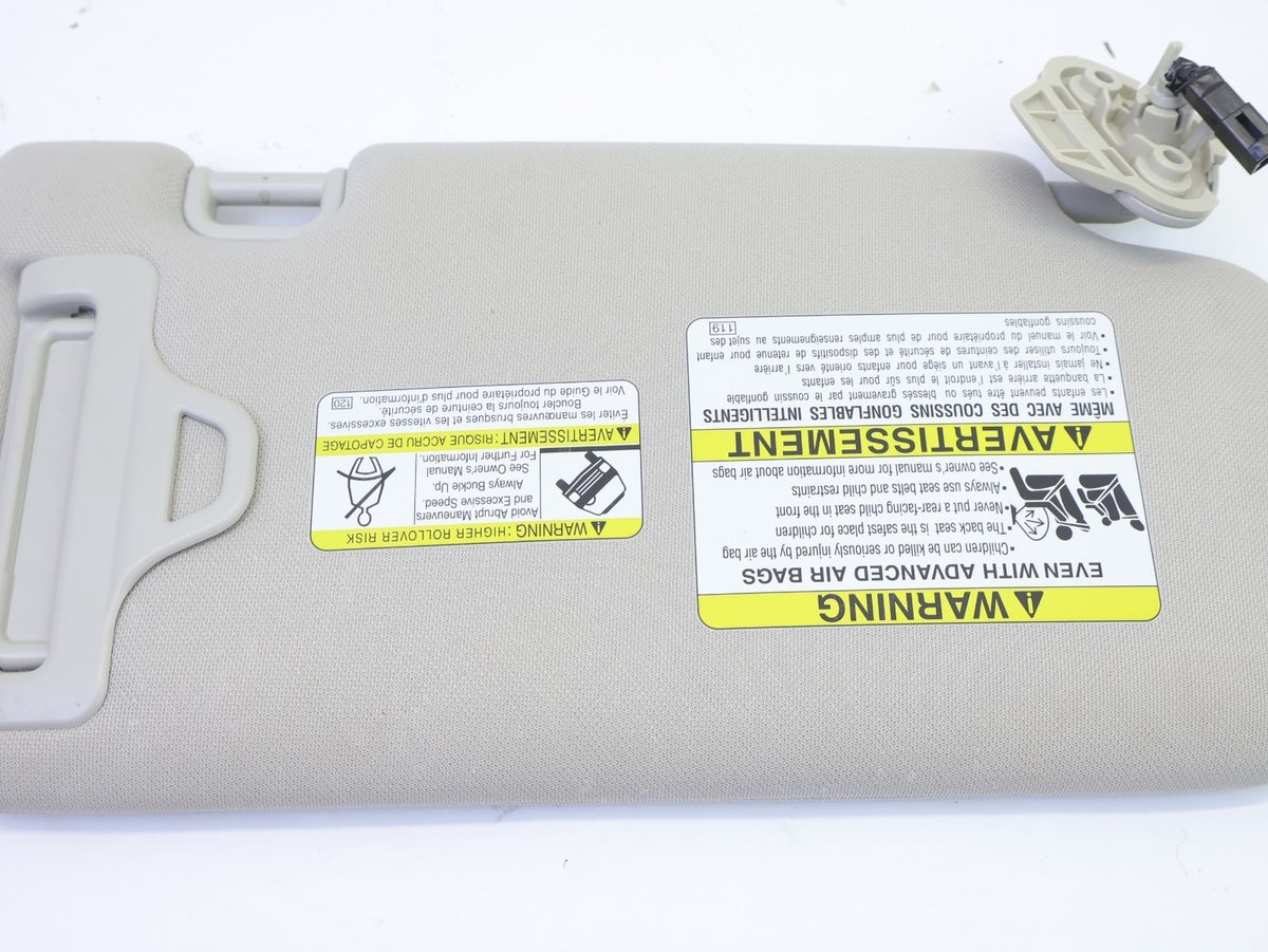 2019-2024 Subaru Forester Driver Sun Visor w/ Illumination LH Left Side OEM