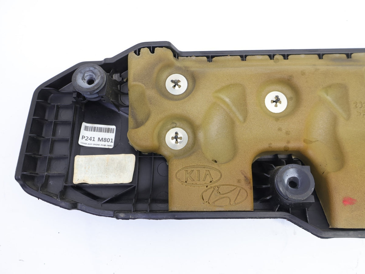 2021-2024 Kia K5 1.6L Turbo Engine Cover Plastic Shield 292402M801 OEM