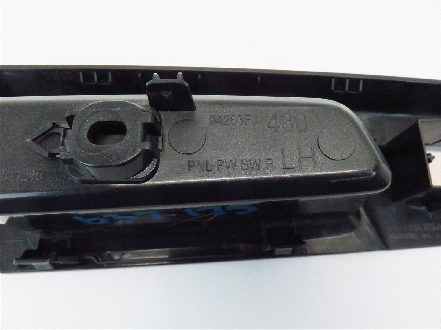15 16 17 Subaru Crosstrek Driver Rear Window Switch Trim LH Door Panel 2015-2017