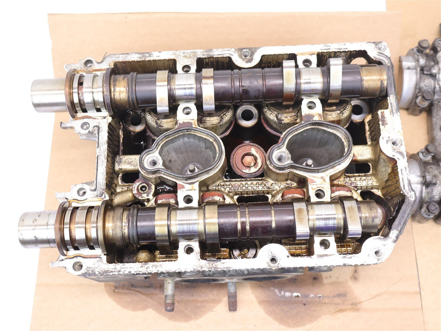 2004-2005 Subaru WRX STI Driver Cylinder Head B25 2.5L Engine LH Legacy GT OEM