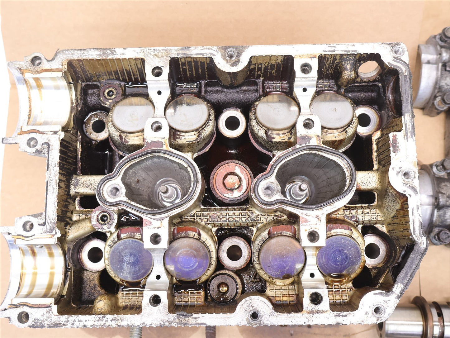 2004-2005 Subaru WRX STI Driver Cylinder Head B25 2.5L Engine LH Legacy GT OEM