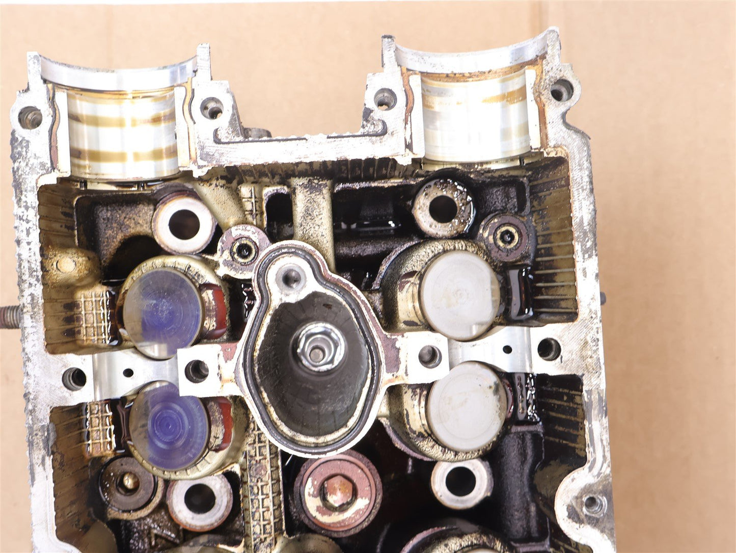 2004-2005 Subaru WRX STI Driver Cylinder Head B25 2.5L Engine LH Legacy GT OEM