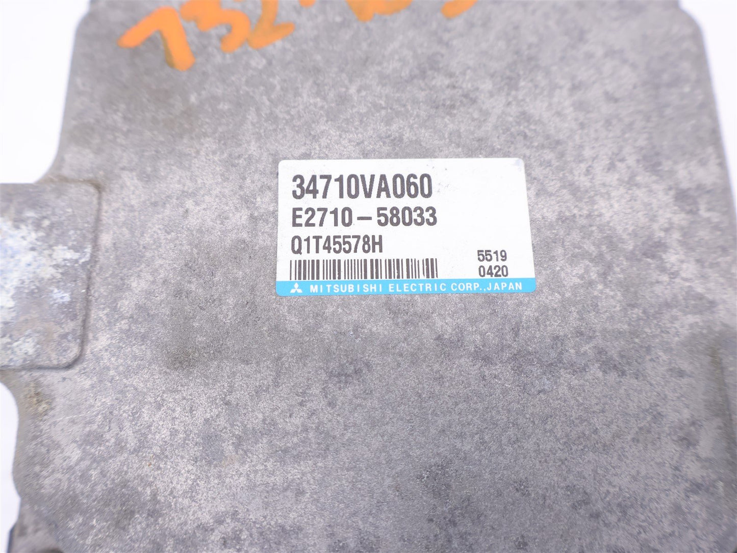 16-17 Subaru WRX Power Steering Control Module Computer 2016-2017 34710VA060