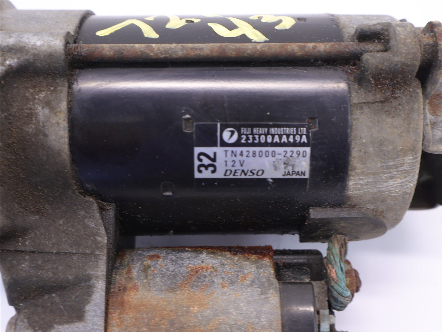 2005-2007 Subaru Legacy GT Outback XT Starter Motor 23300AA49A Auto Trans OEM