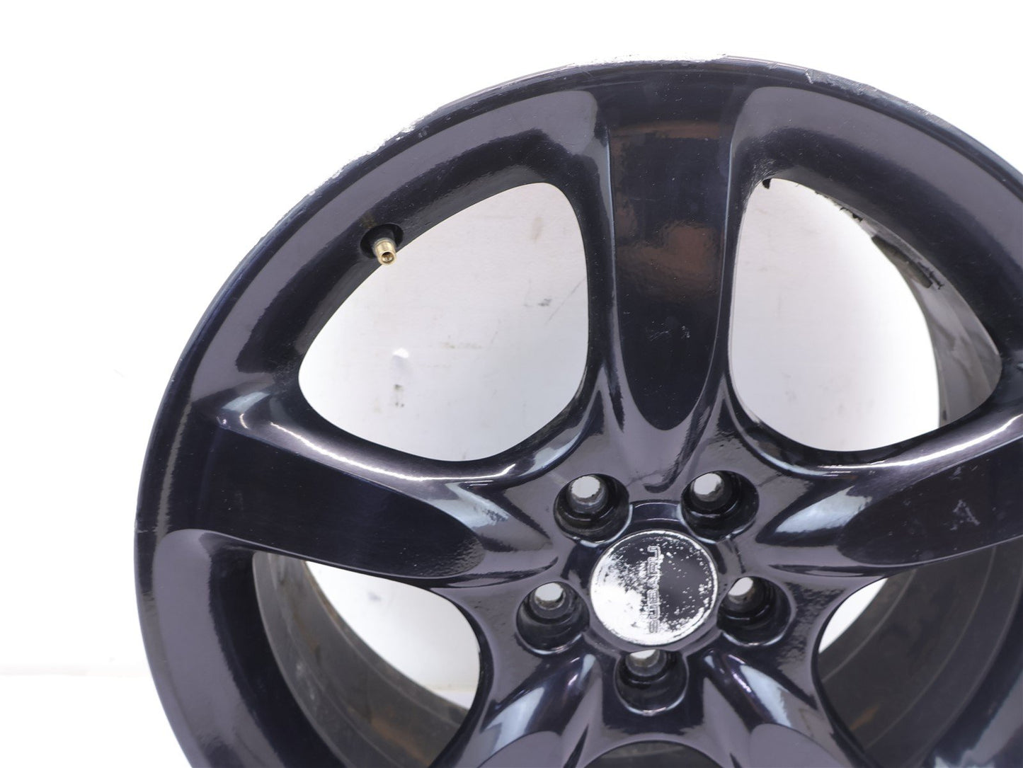 2008-2009 Subaru Legacy Wheel 17 x 7 Alloy 17" 08-09 OEM 5 Spoke Painted Black