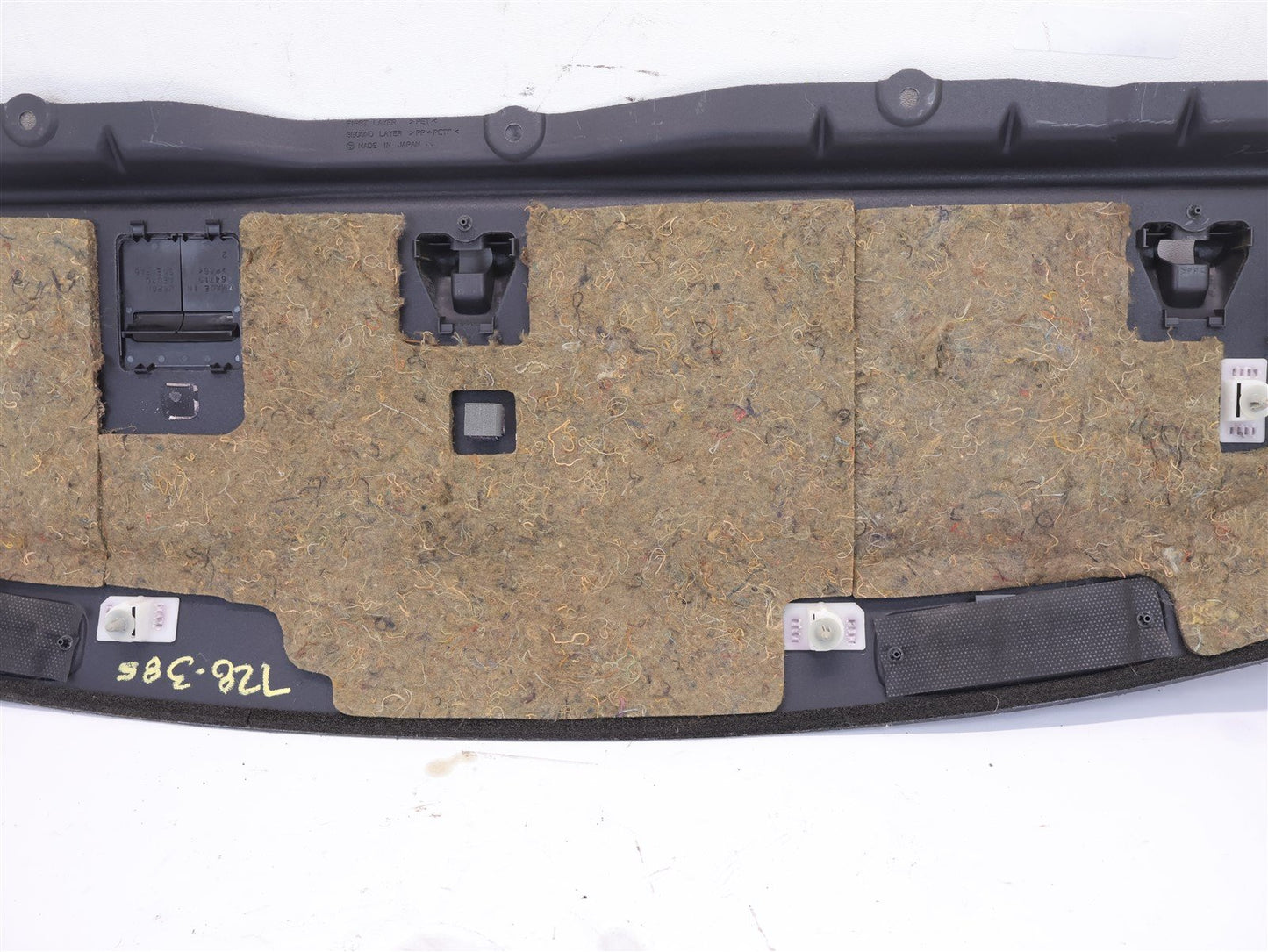 04-07 Subaru Impreza WRX STI Upper Deck Lid Rear Carpet Panel Cover 2004-2007