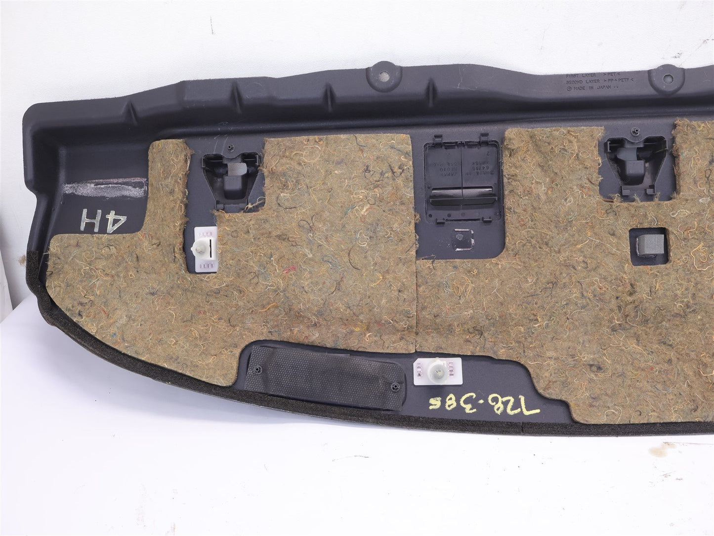 04-07 Subaru Impreza WRX STI Upper Deck Lid Rear Carpet Panel Cover 2004-2007