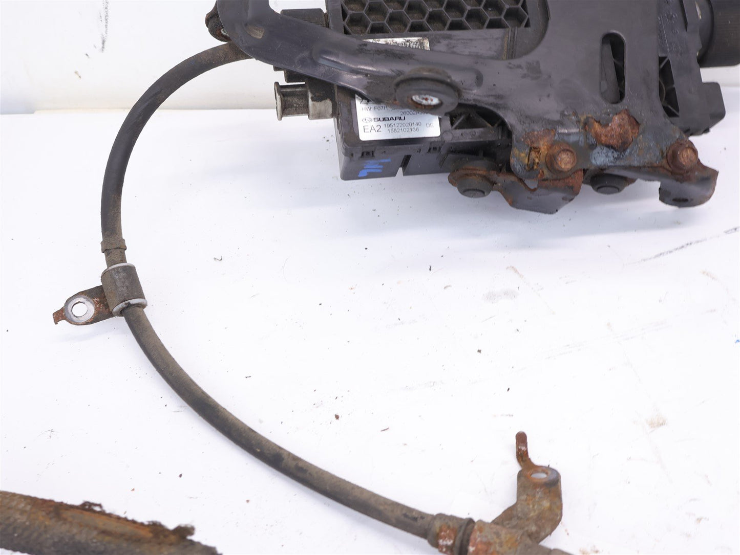 13-14 Subaru Legacy Outback Electric Parking Brake Actuator Cable Emergency