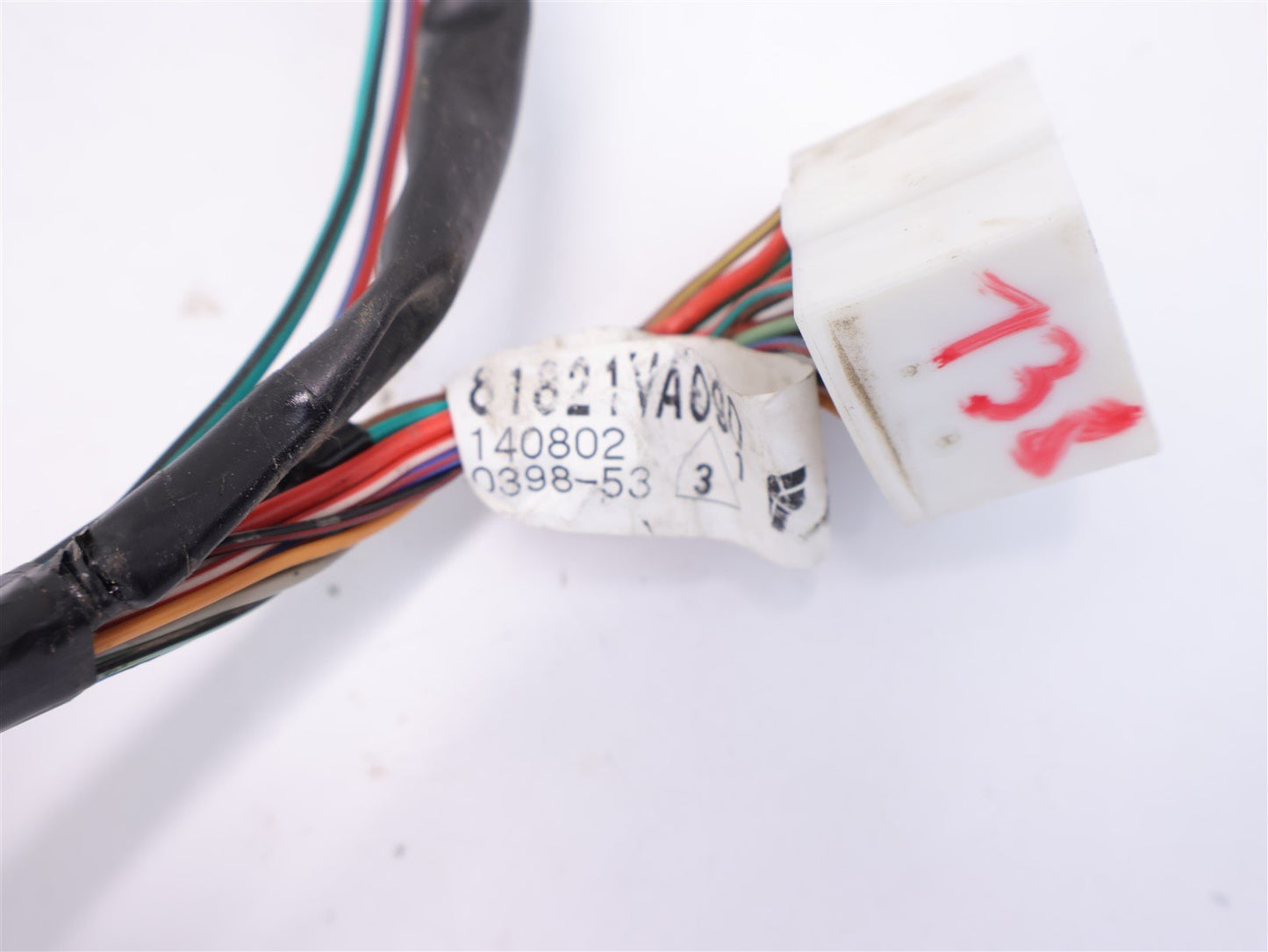 2015 Subaru WRX Passenger Front Door Wiring Harness 81821VA090 RH Right 15