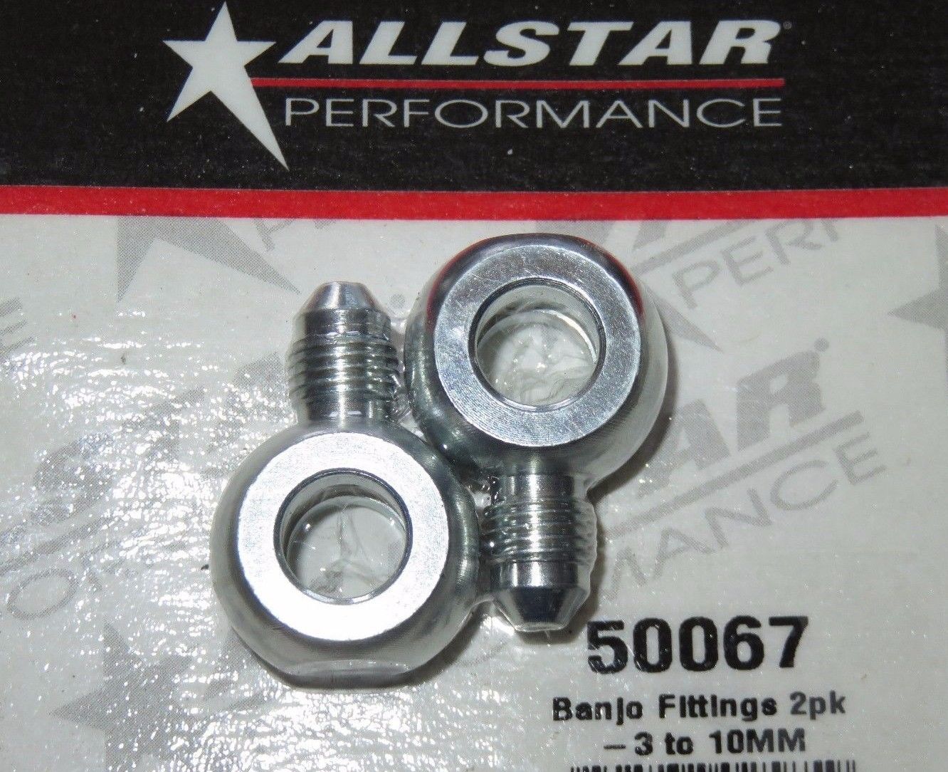 Banjo Fitting Adapter 10mm to -3 An 2 Pack ALL50067