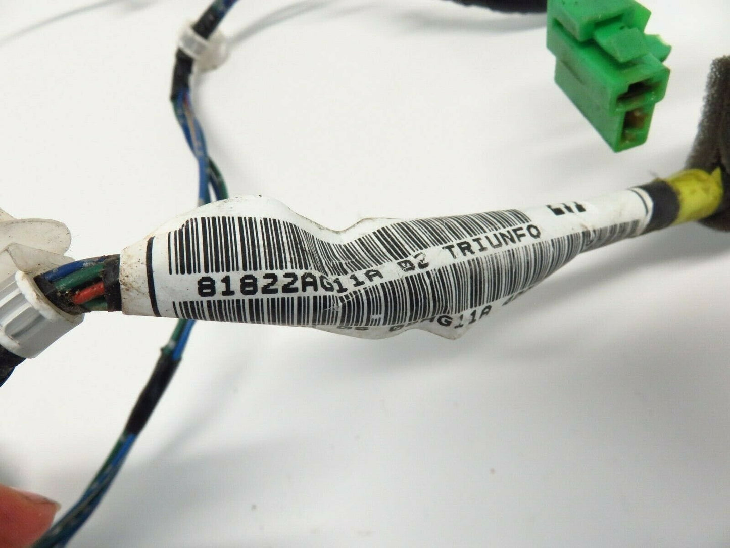 2009 Subaru Legacy Rear Door Wiring Harness 81822AG11A Driver or Passenger 09