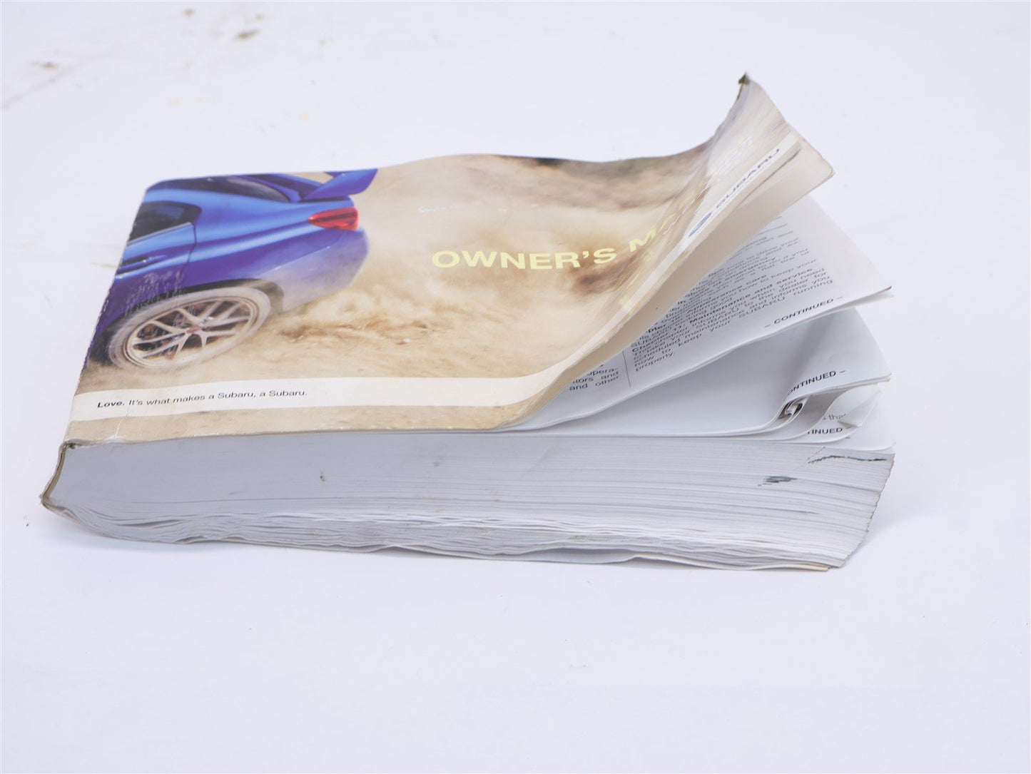 2016 Subaru WRX / WRX STI Owners Manual Booklet Book 16