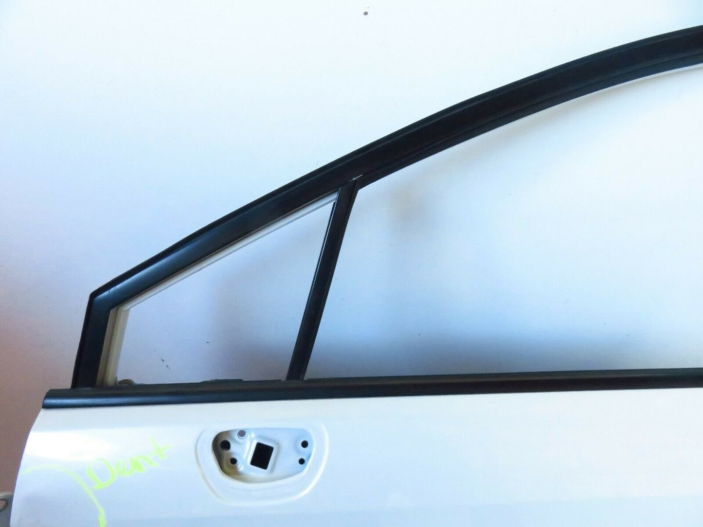 15-17 Subaru WRX Driver Front Door DENT LH Side Shell White K1X 2015-2017