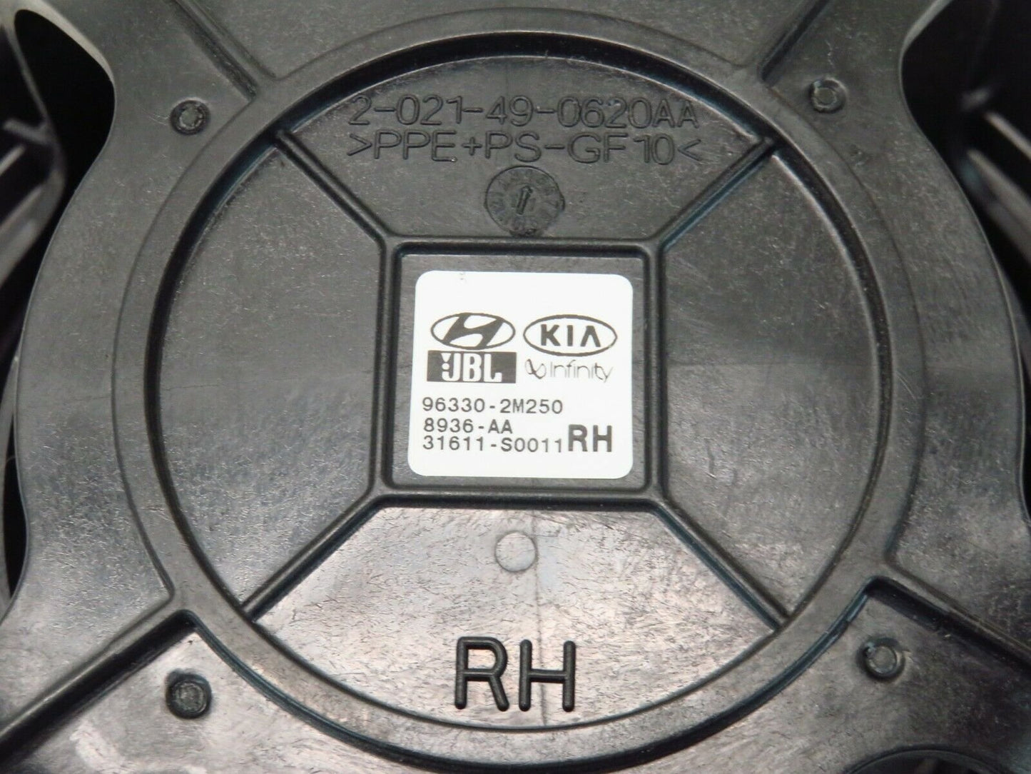 09-16 Hyundai Genesis Coupe Passenger Rear Speaker Quarter Panel RH 96330-2M250
