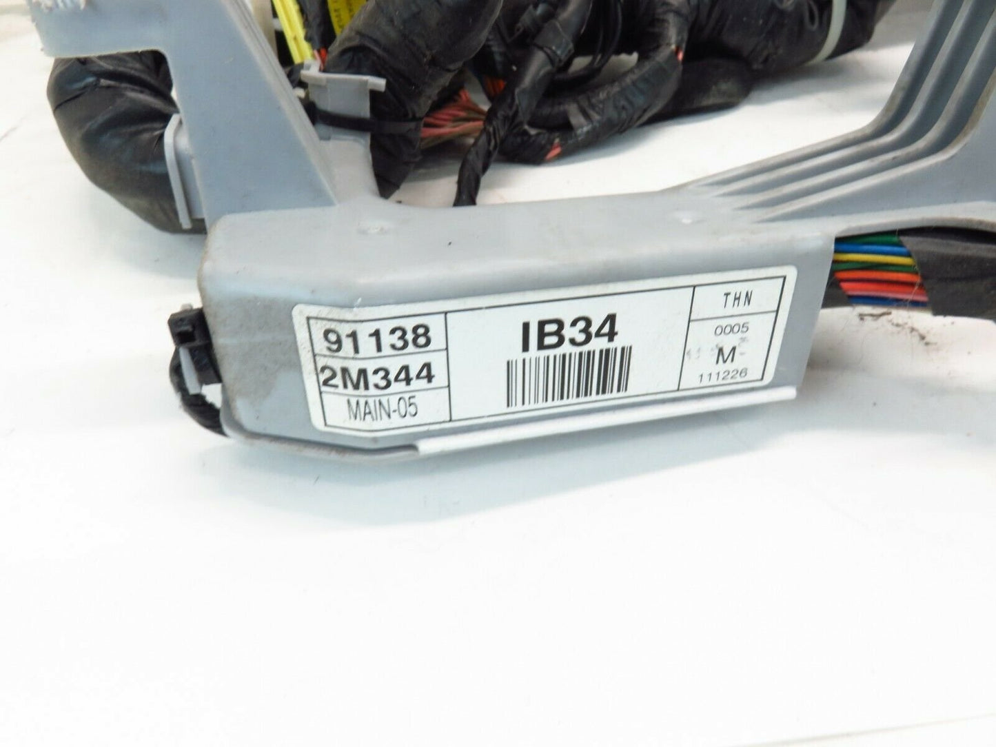 2012 Hyundai Genesis Coupe Dashboard Wiring Harness Dash Main 91138-2M344 12
