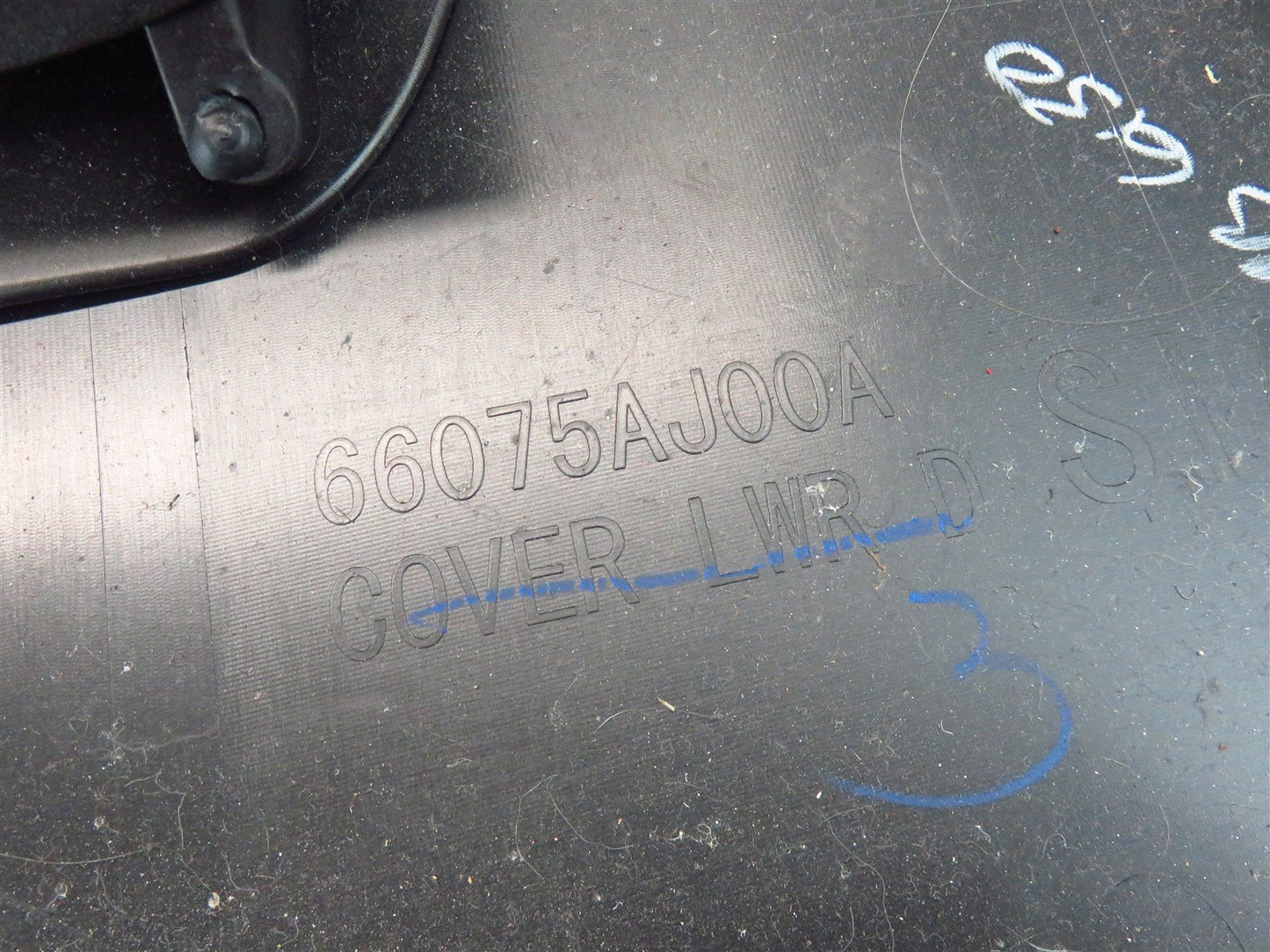 2010-2014 Subaru Legacy Outback Lower Dash Steering Column Trim Knee Panel Black