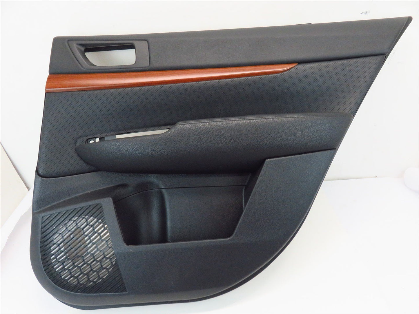 2014 Subaru Outback Passenger Rear Door Card Panel Trim Back RH Black OEM 13-14