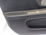 2006-2007 Subaru Impreza WRX Driver Front Door Panel Card LH Black Leather 06-07