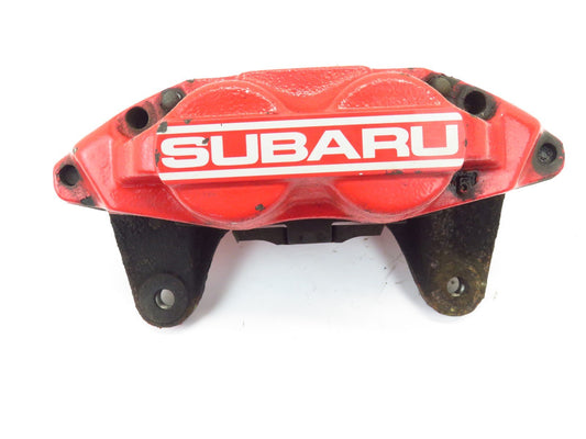 2006-2007 Subaru Impreza WRX Driver Front Brake Caliper Red 4 Piston LH 06-07