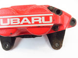 2006-2007 Subaru Impreza WRX Driver Front Brake Caliper Red 4 Piston LH 06-07