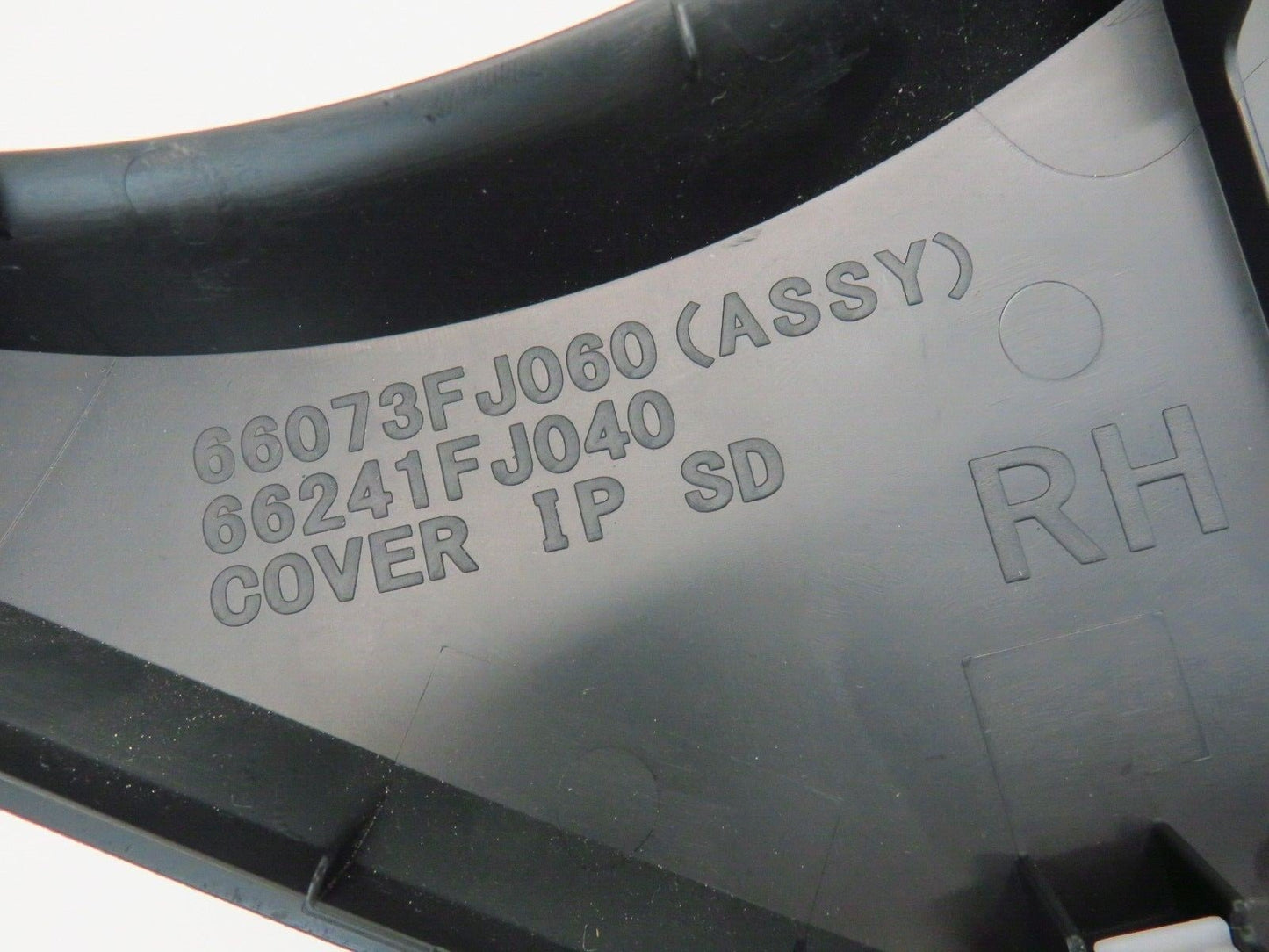 2015-2020 Subaru WRX STI Passenger Side Dash End Cap Cover Trim 66073FJ060 15-20