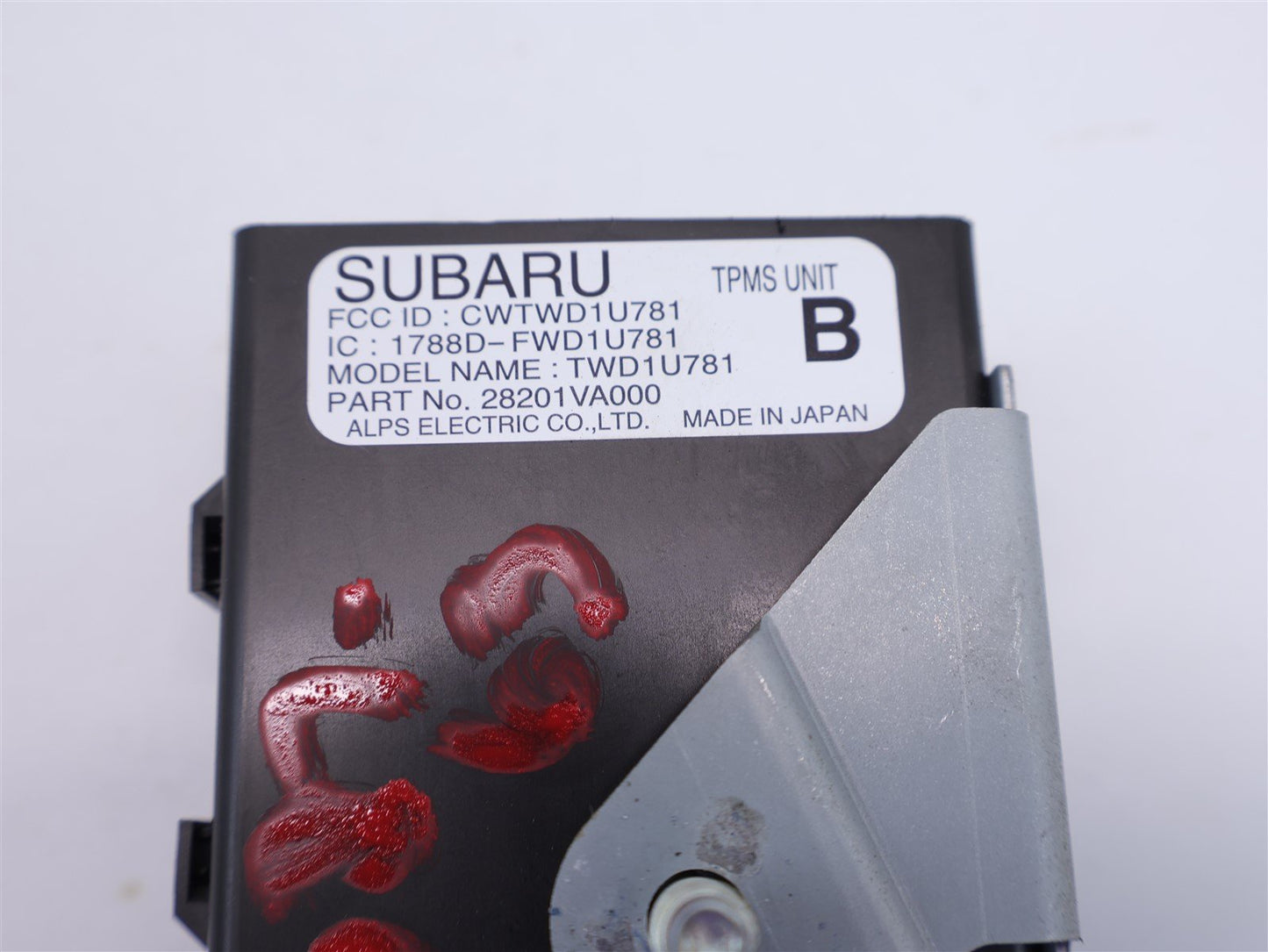 2015-2019 Subaru WRX STI Tire Pressure Monitoring System Unit TPMS Module 15-19