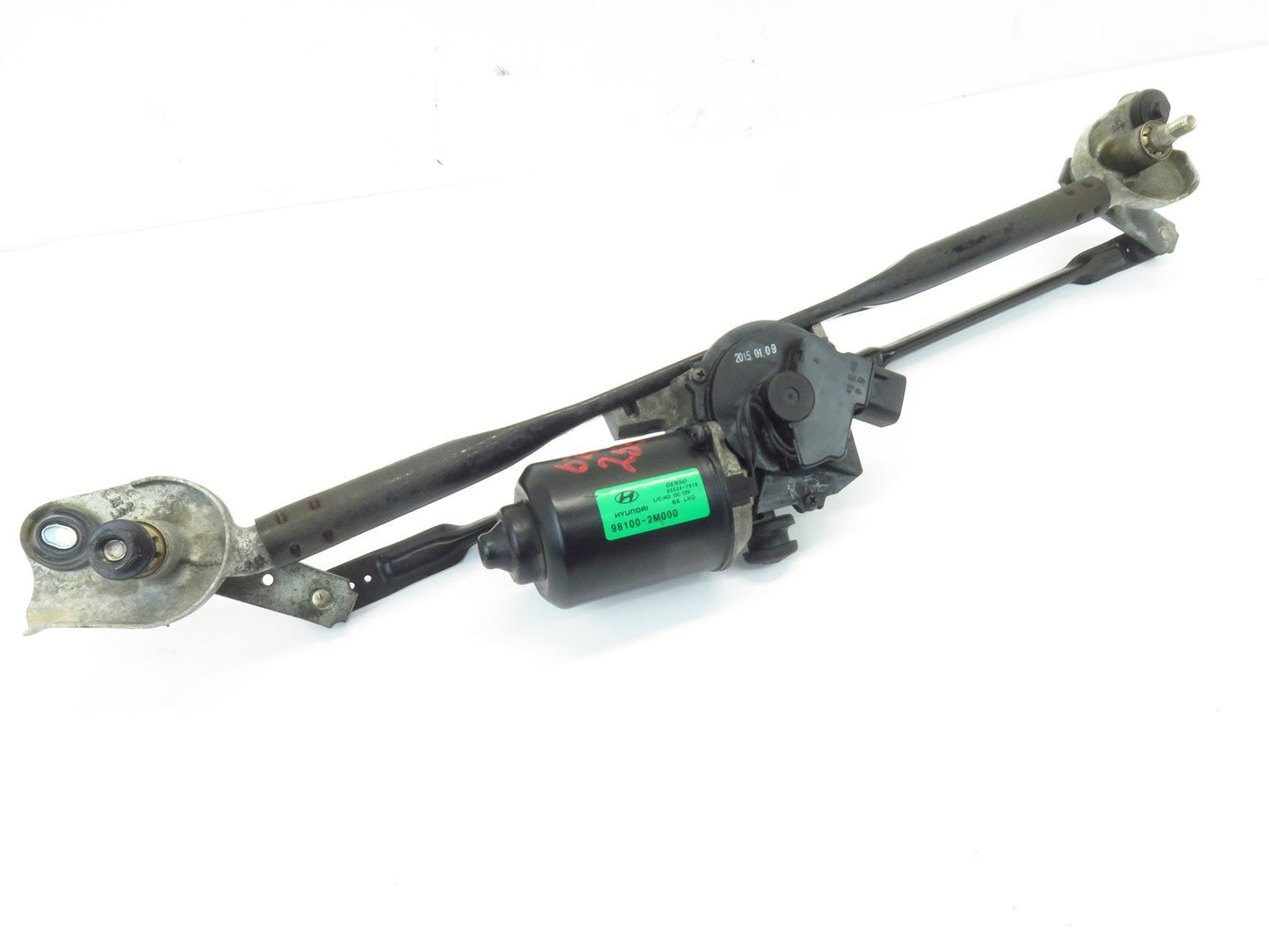 2013-2016 Hyundai Genesis COUPE Front Wiper Motor 98100-2M000 w/ Linkage 13-16