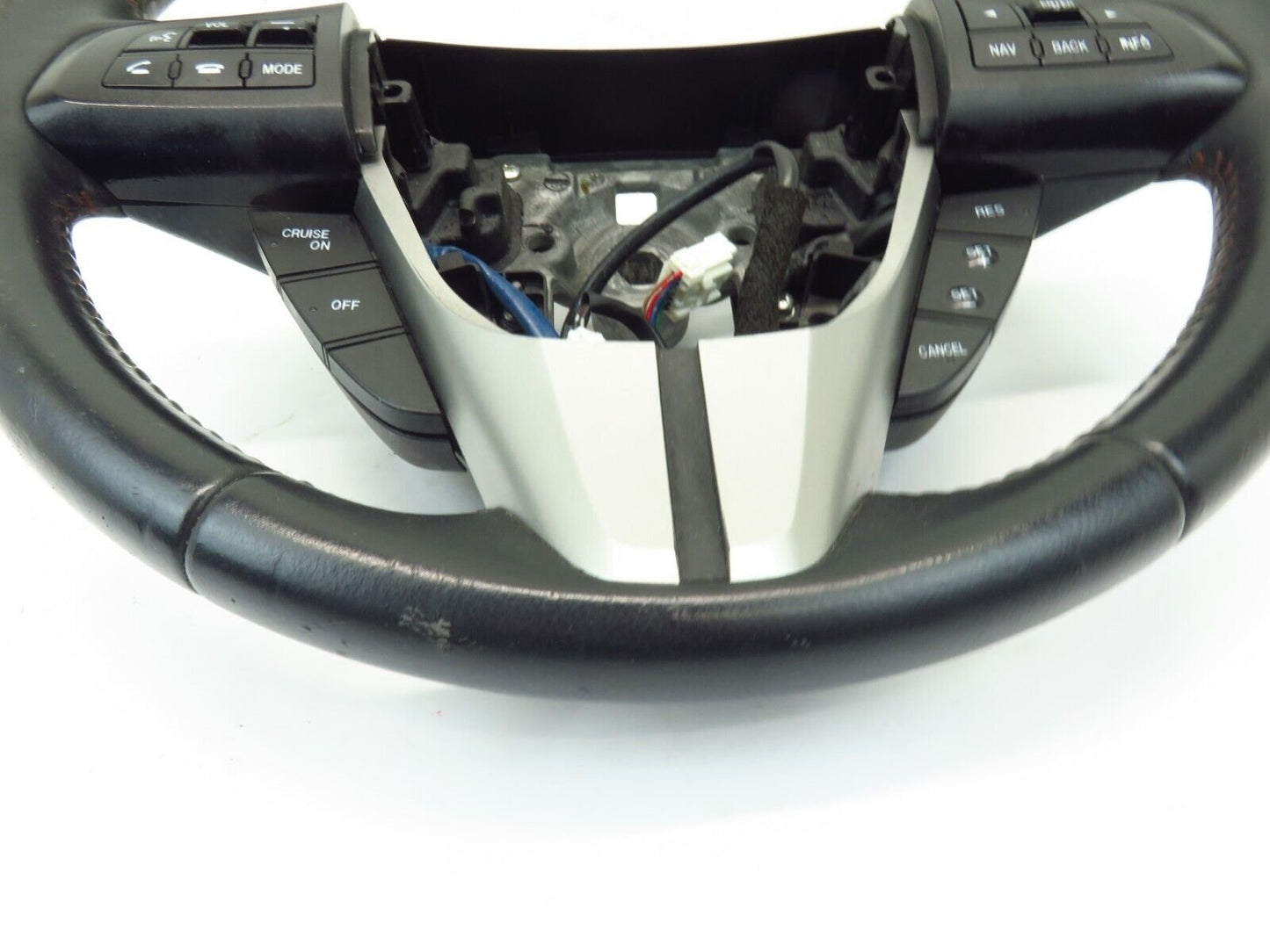 2010-2013 Mazdaspeed3 Driver Wheel OEM Leather WORN Speed3 MS3 10-13
