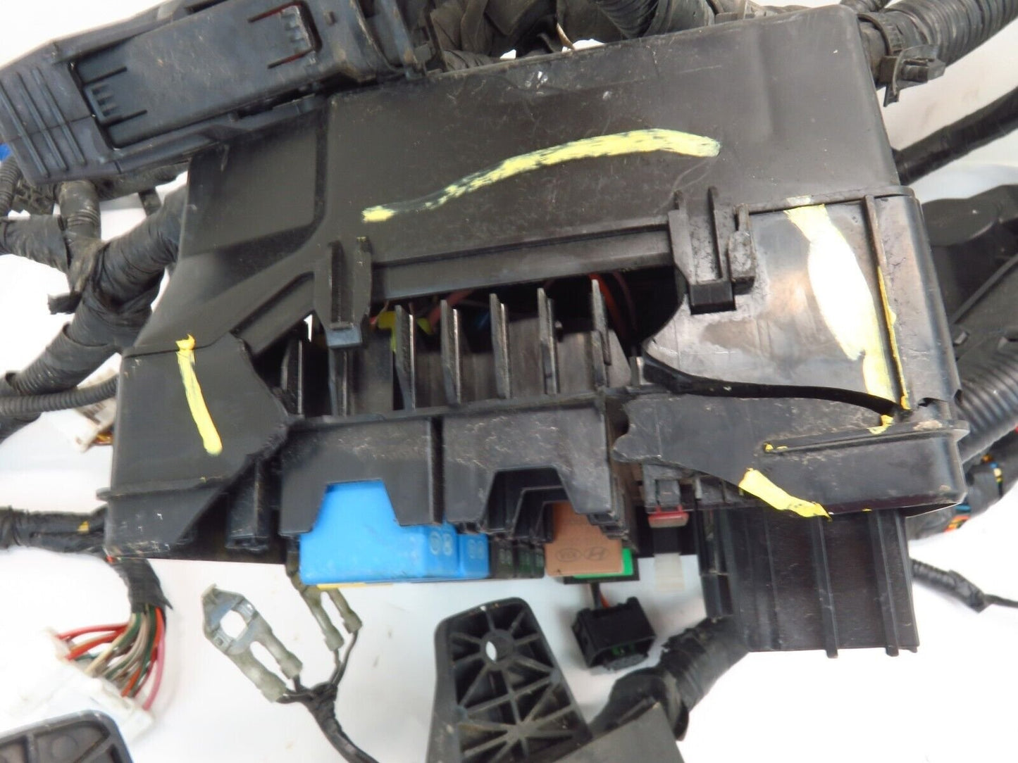 2014 Hyundai Genesis Coupe 2.0T Front Wiring Harness Engine Bay DAMAGE FUSE BOX