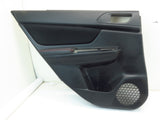 2015-2020 Subaru WRX Driver Rear Door Panel Left LH Side Card Cover OEM