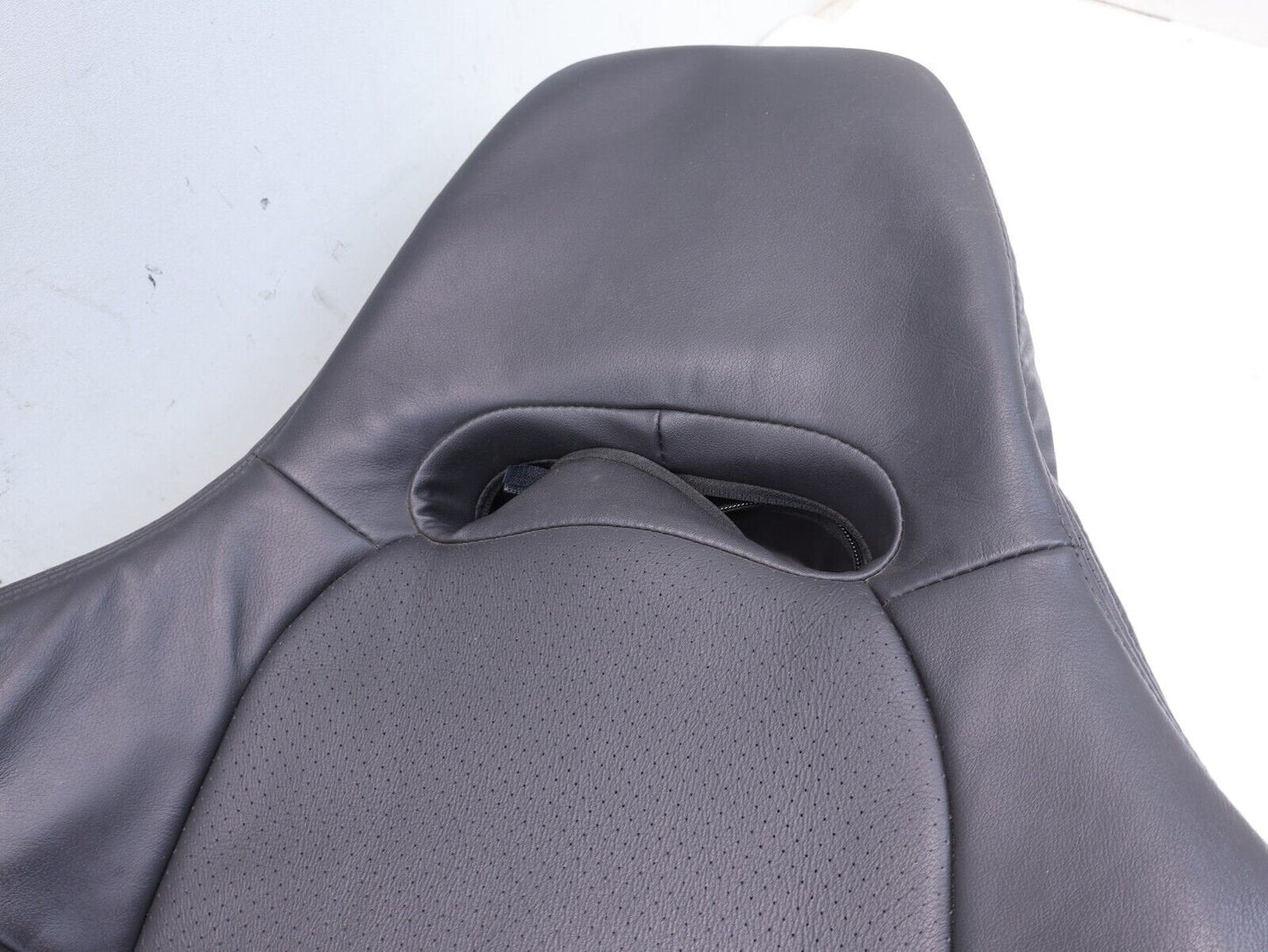 2006-07 Subaru Impreza WRX Passenger Front Seat Top Cover Skin Upper RH Leather