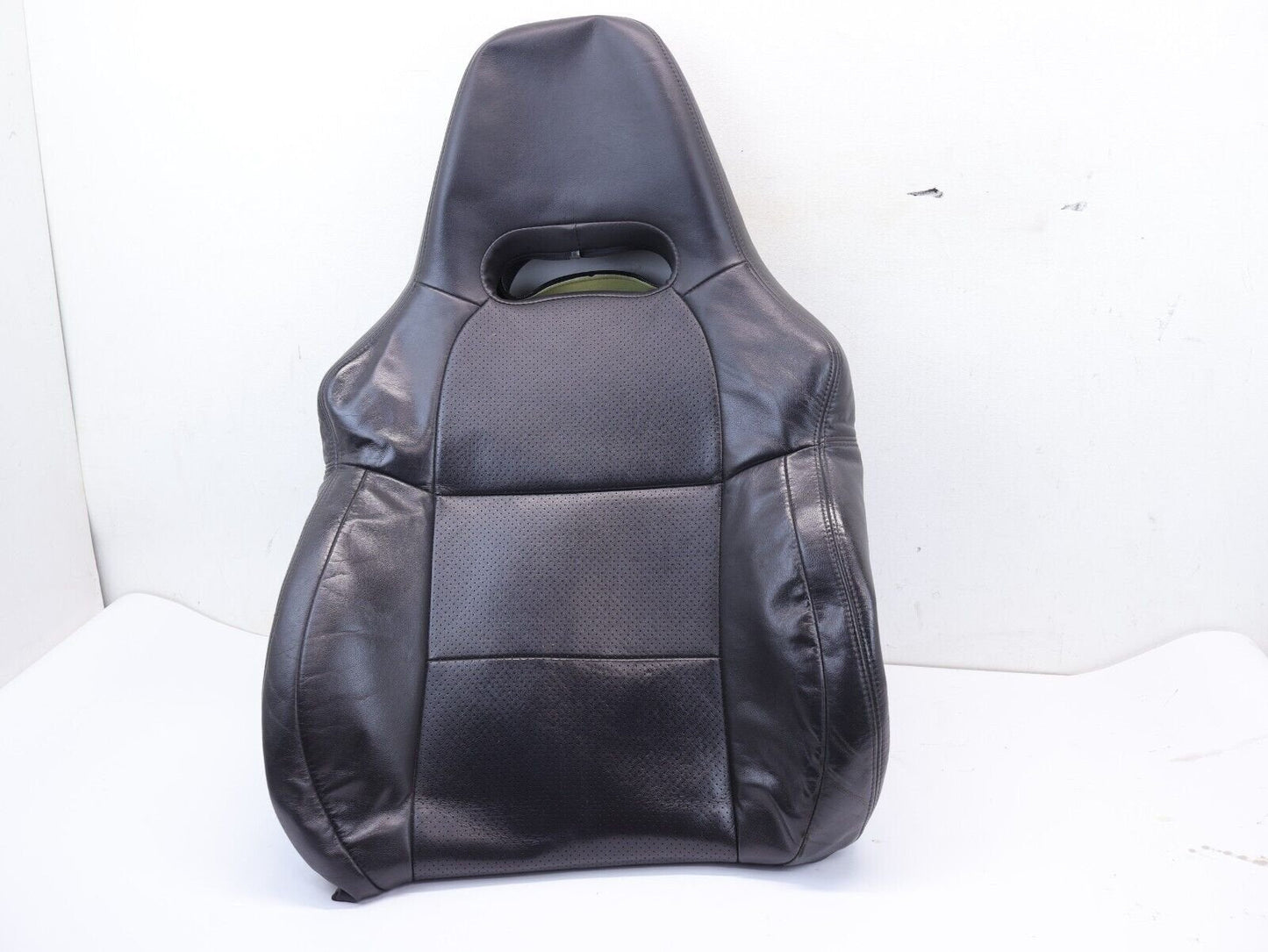 2006-2007 Subaru Impreza WRX Driver Front Seat Top Cover Skin Upper LH Leather