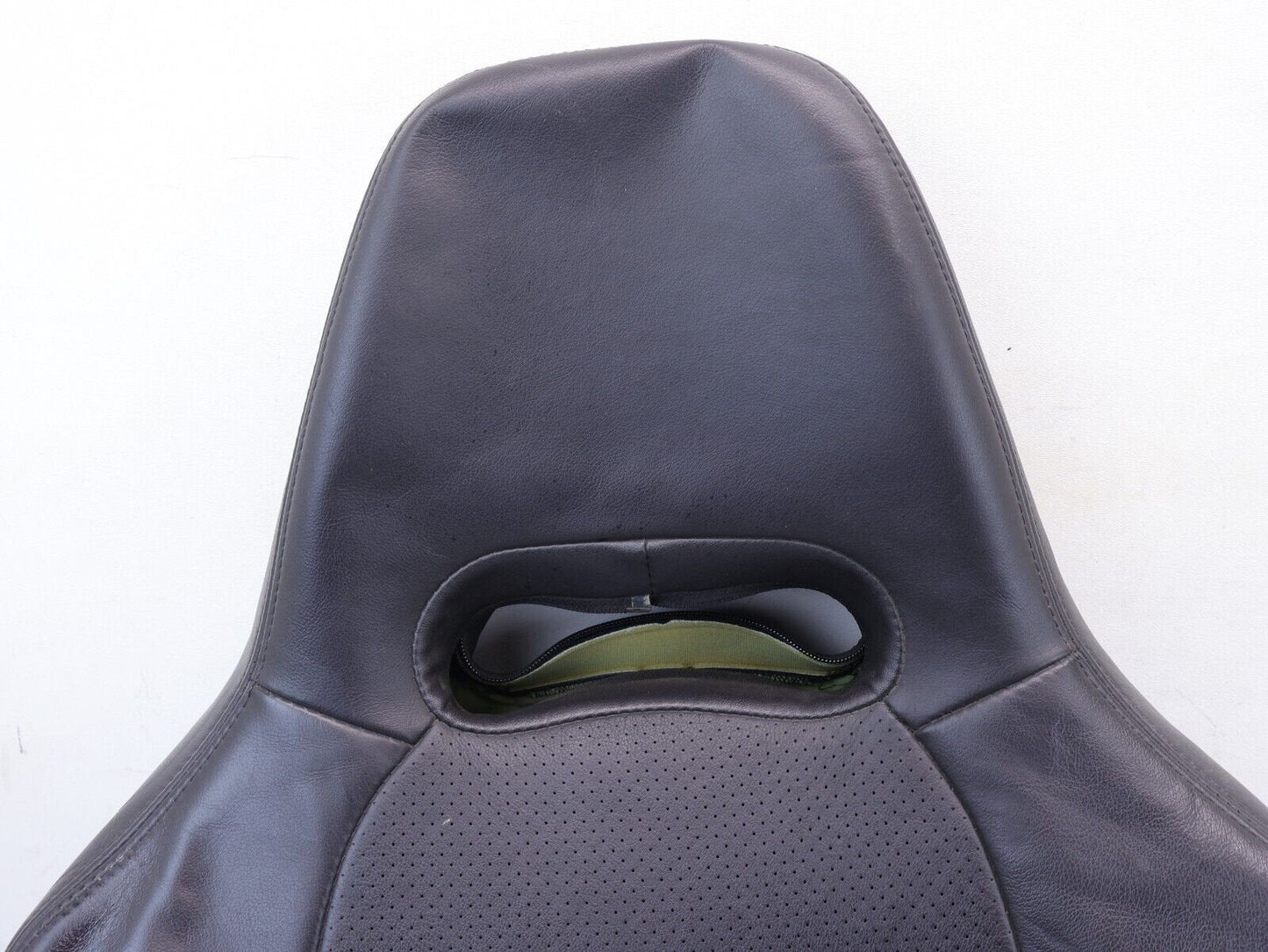 2006-2007 Subaru Impreza WRX Driver Front Seat Top Cover Skin Upper LH Leather