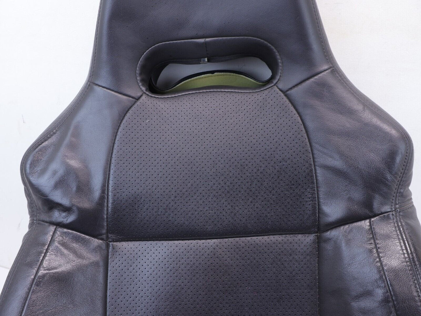 2006-2007 Subaru Impreza WRX Driver Front Seat Top Cover Skin Upper LH Leather