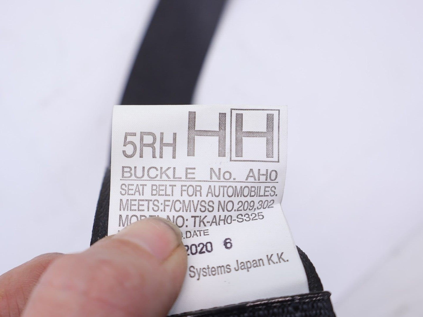 2018-2021 Subaru Crosstrek REAR Seat Belt RH Right Passenger OEM 18-21
