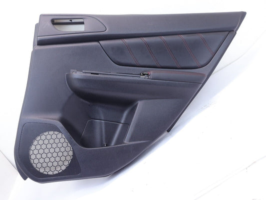 2020 Subaru WRX Passenger Rear Door Panel Card Cover RH Right OEM 2015-2021
