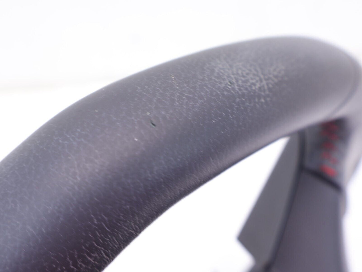 2020 Subaru WRX Driver Wheel Black Leather Red Stitch Flat Bottom OEM