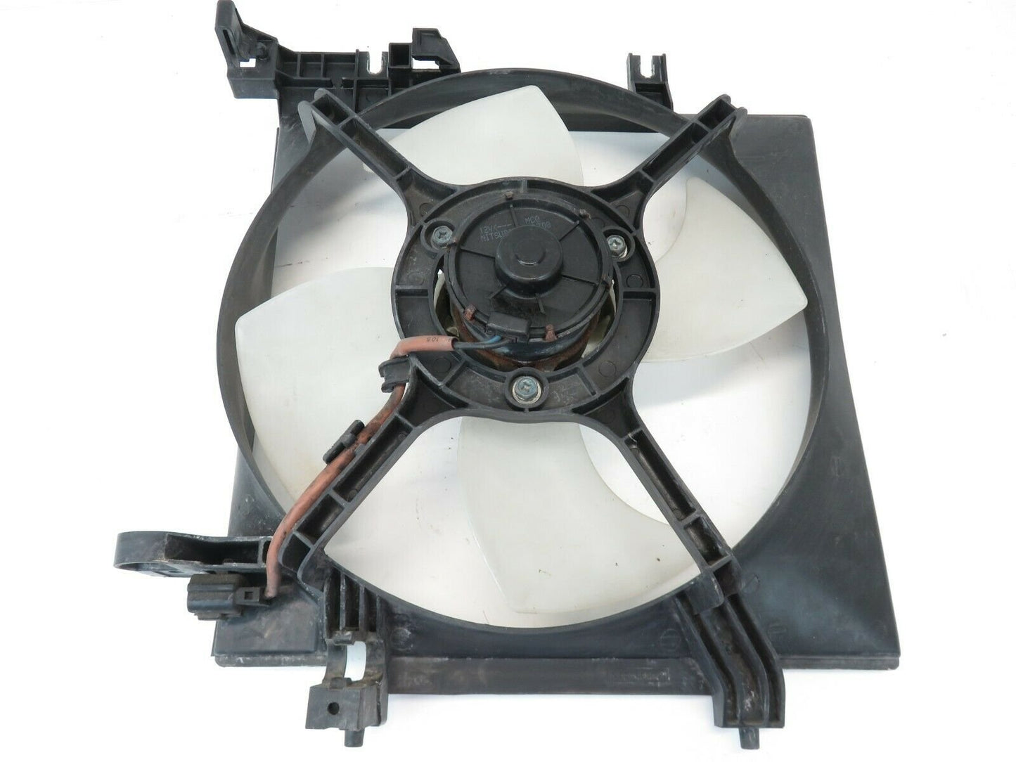 09-13 Subaru Forester Radiator Cooling Fan Motor LH Assembly 4 Blade 2009-2013