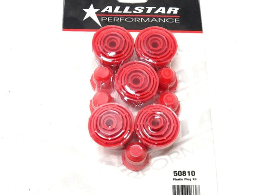 Allstar Plastic Plug Kit -3 AN to -16 AN 35 Pieces Line Hose Cover