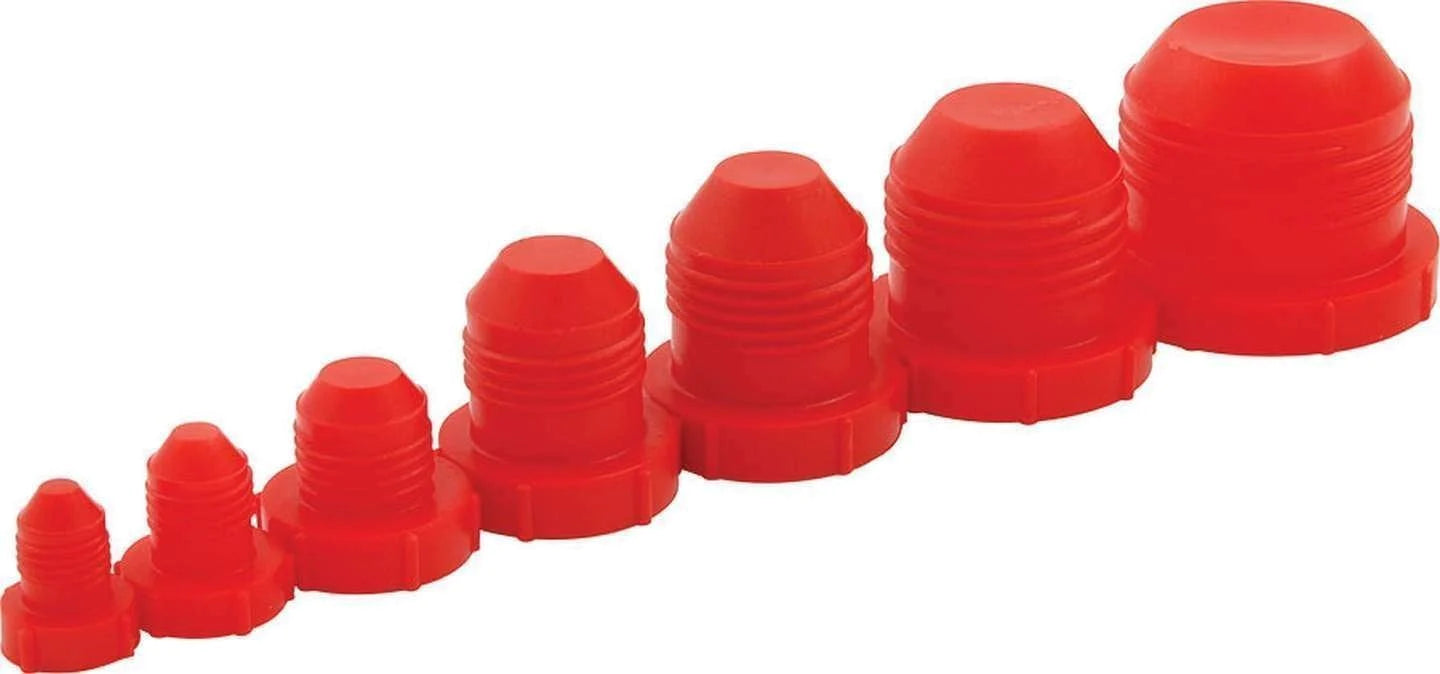 Allstar Plastic Plug Kit -3 AN to -16 AN 35 Pieces Line Hose Cover