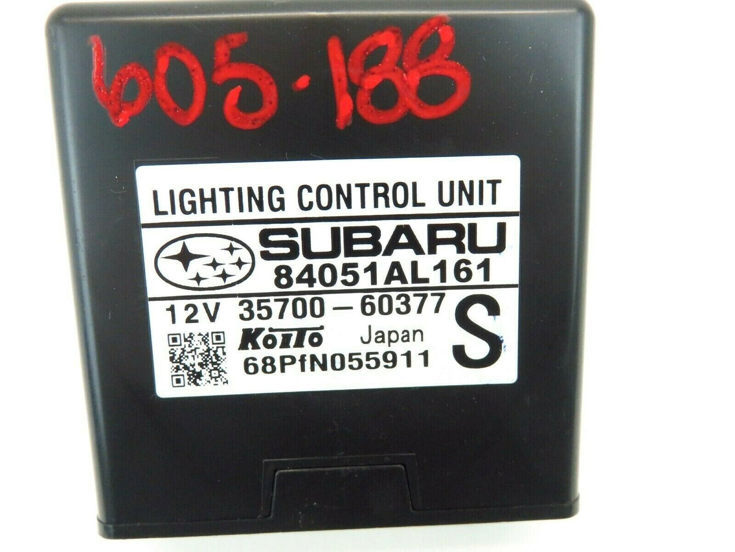 2016-2017 Subaru Outback Lighting Control Module HID Headlight 84051AJ161 16-17