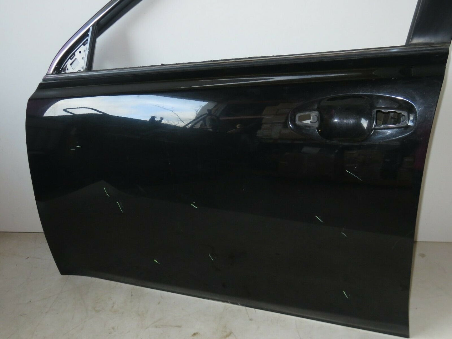 10-14 Subaru Legacy Driver Front Door LH Side Black SEDAN 2010-2014