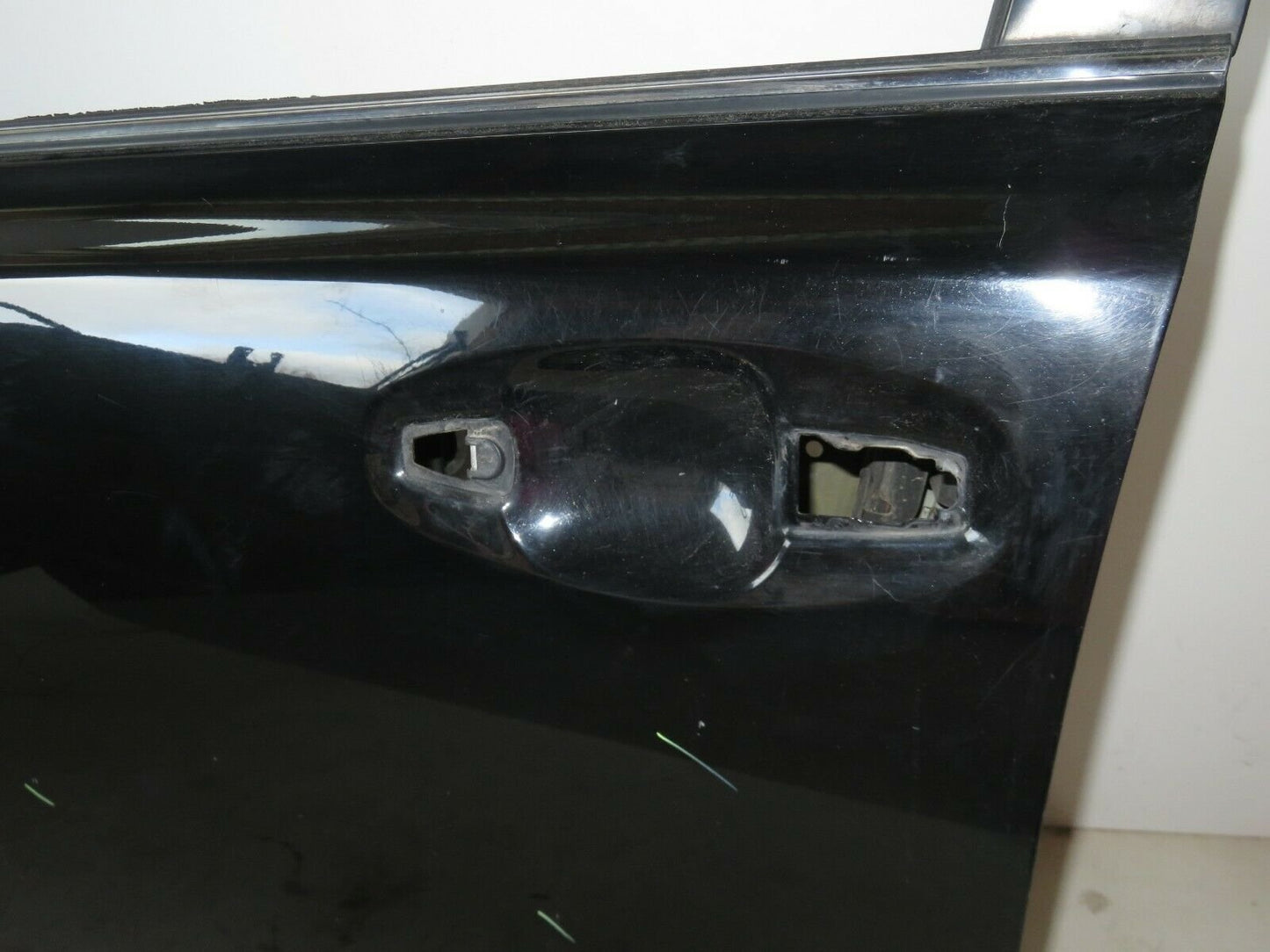 10-14 Subaru Legacy Driver Front Door LH Side Black SEDAN 2010-2014