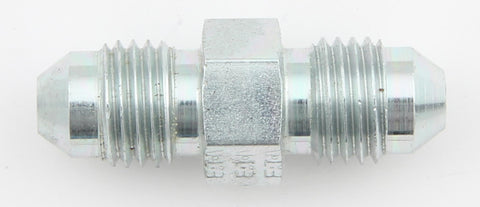 Steel Male -4 AN to Male -4 AN Couplers Flare Union Fitting