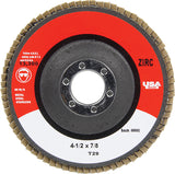 Flap Wheel Sanding Disc 60 Grit 4 1/2" w/ 7/8" Arbor Flapper