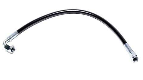 Coated Braided Stainless Steel Brake Line 12" 3 An Straight End 90 Degree